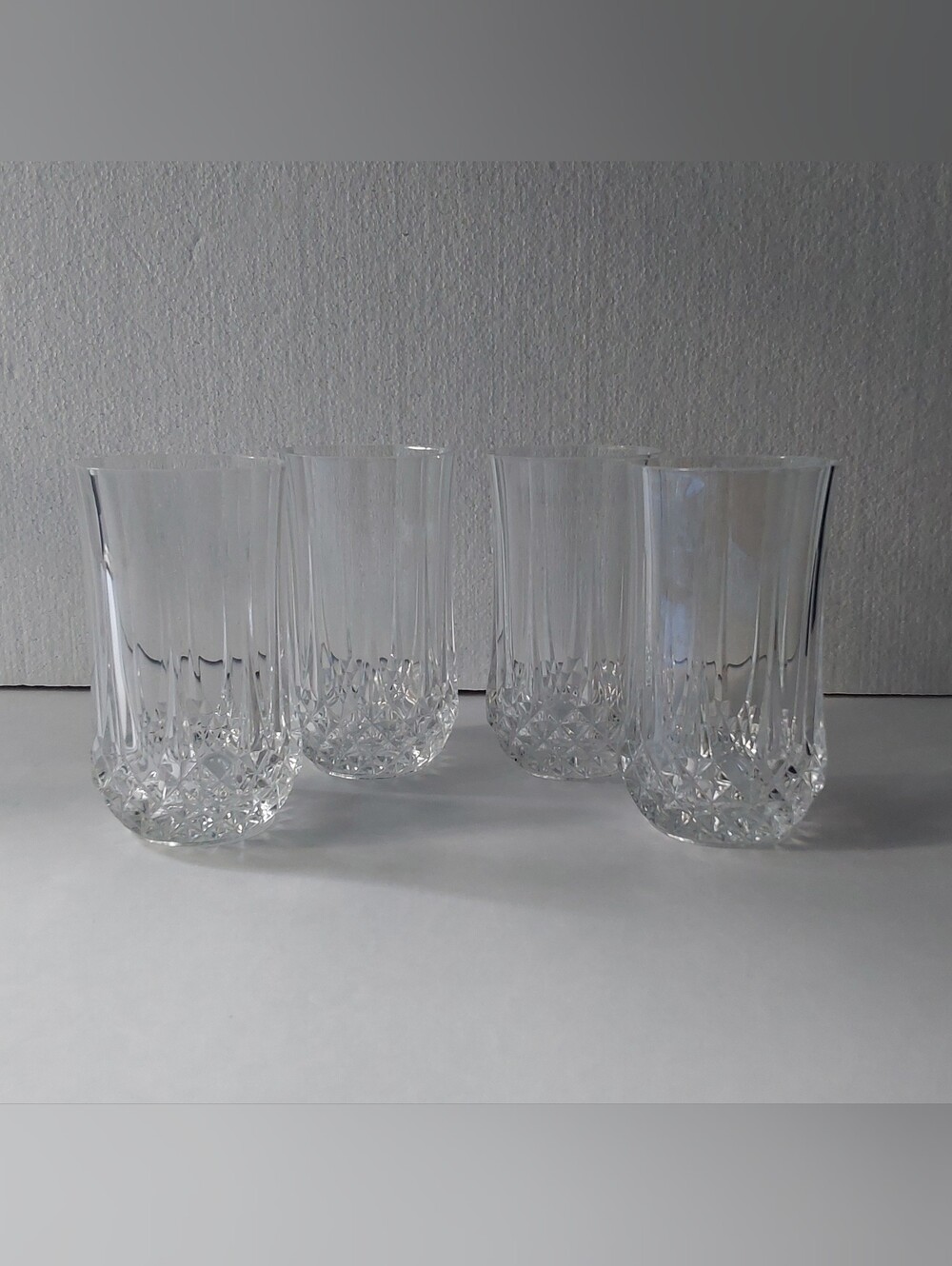 Crystal D'Arques Durand Longchamp Glasses  (Set of 4)